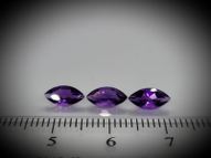 Amethyst set 1.67 ct 8х4 mm