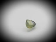 Unheated greenish-yellow sapphire Heart 1.20 ct 7 mm