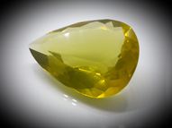 Lemon quartz 80.12 ct 41.4 х 28.6 mm CERTIFIED