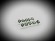 Alexandrite set 10 pcs. 0.44 ct 2.1 mm