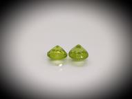 Peridot pair 1.81 ct 6 mm