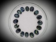 Sapphire set 3.74 ct 16 gab. 4х3 mm