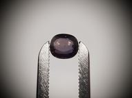 Unheated violet sapphire 0.68 ct 5.4х4.8 mm