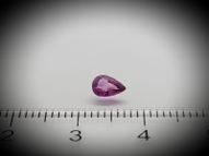 Pink sapphire pear 0.35 ct 5.5х4 mm