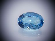 Blue topaz 29.14 ct 21.7 х 15.1 mm CERTIFIED