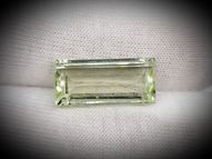 Light green heliodor beryl 7.25 ct 17.1 х 8 mm