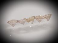 Morganite set 2.72 ct 5.5 mm