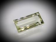 Light green heliodor beryl 7.25 ct 17.1 х 8 mm