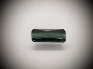 Tourmaline bluish-green 0.85 ct 9.5х3.8 mm