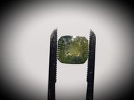 Unheated green sapphire 5.61 ct 9.1x8.5 mm