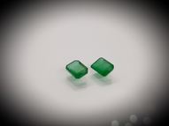 Emerald pair 1.43 ct 6.1 х 4.7 mm