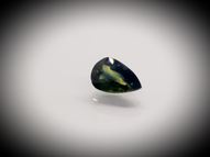 Unheated green sapphire 1.14 ct 8х5.3 mm