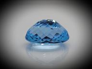 Blue topaz 12.14 ct 15.2x11.2 mm