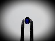 Unheated blue sapphire 0.24 ct 4.5х3.3 mm