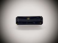 Tourmaline indicolite set 3.41 ct 11.5 х 3.5 mm