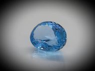 Blue topaz 12.14 ct 15.2x11.2 mm