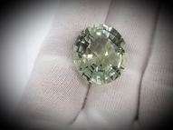 Prasiolite 21.97 ct 20.1 х 18 mm