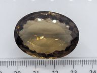 Smoky quartz 72.79 ct 33.6x24.4 mm