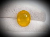 Fire honey opal 7.22 ct 15.6 х 13 mm