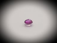 Unheated round pink sapphire 0.56 ct 5 mm