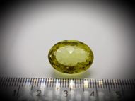 Lemon quartz 16.78 ct 19 х 14.5 mm