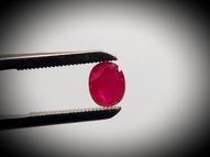 Unheated ruby 1.49 ct 7.7х6.1 mm