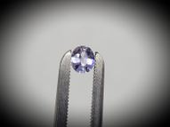 Violet-blue sapphire 0.57 ct 5.5х4.5 mm