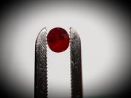 Unheated ruby 0.53 ct 4.7х4.1 mm certified