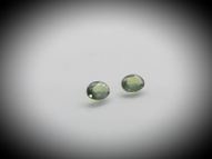 Alexandrite pair 0.41 ct 4.1x3.1 mm