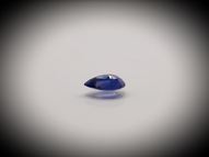 Unheated blue sapphire pear 0.58 ct 6.4х4.7 mm (color change)