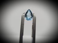 Blue zircon 0.91 ct 8x5.7 mm