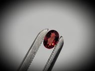 Red sapphire 0.61 ct 6х4 mm