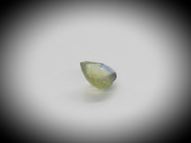 Unheated greenish-yellow sapphire Heart 1.20 ct 7 mm