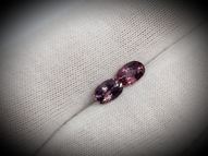 Two spinels 1.18 ct 6x4 mm