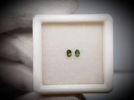 Alexandrite pair 0.11 ct 2.8x1.8 mm