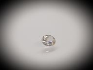 White (colorless) zircon 1.06 ct 6.3x5.3 mm