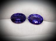 Amethyst pair 13.89 ct 16x11 mm