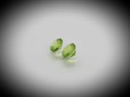 Peridot pair 2 pcs. 1.21 ct 5 mm