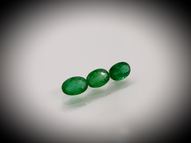 Emerald oval set 1.45 ct 6х4 mm