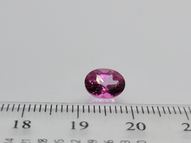 Pink topaz 1.70 ct 8х6 mm