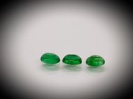 Emerald oval set 1.45 ct 6х4 mm