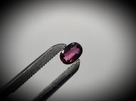 Red sapphire 0.34 ct 5.5х4 mm