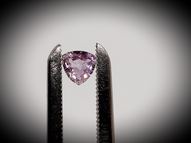 Unheated pink sapphire 0.41 ct 5x5 mm