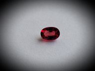 Red sapphire 0.61 ct 6х4 mm