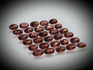 Red garnet set 30 pcs. 8.56 ct 5х3 mm