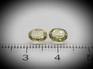 Zultanite pair 1.56 ct 6.3х5.2 mm