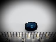 Blue sapphire cushion 1.95 ct 9х6.5 mm certified