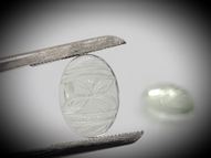 Prasiolite pair 10.99 ct 14x10 mm