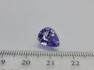 Tanzanite pear 3.71 ct 12.1x9.1 mm certified