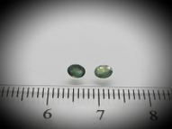 Alexandrite pair 0.28 ct 3.8x2.9 mm